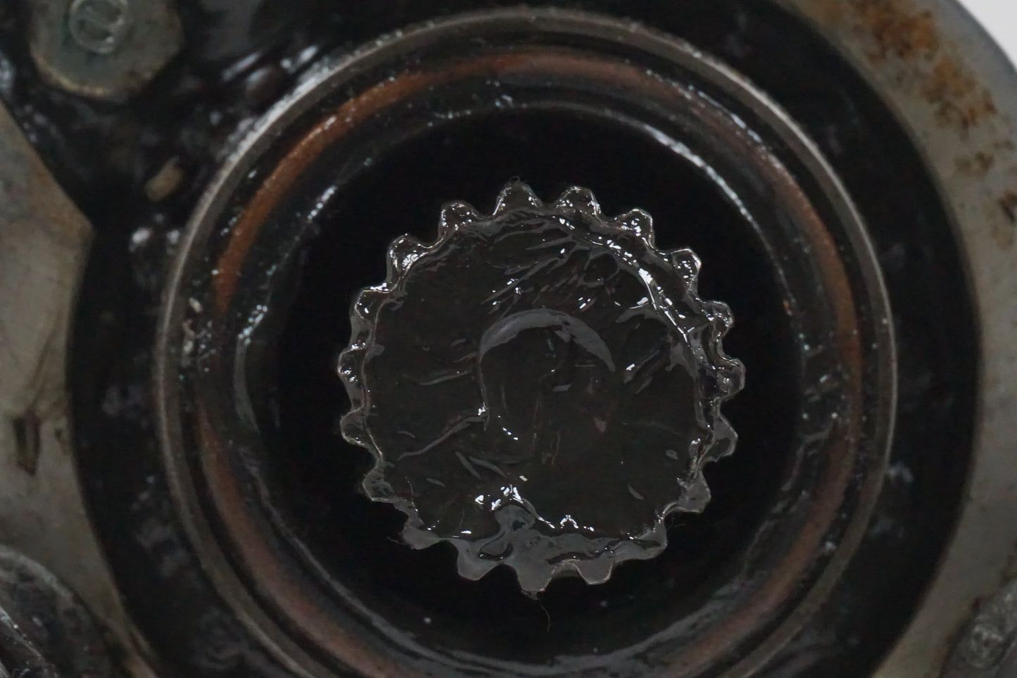 Extrabild4 på Slutväxel från en Honda CX 500 -1982 motorcykel.