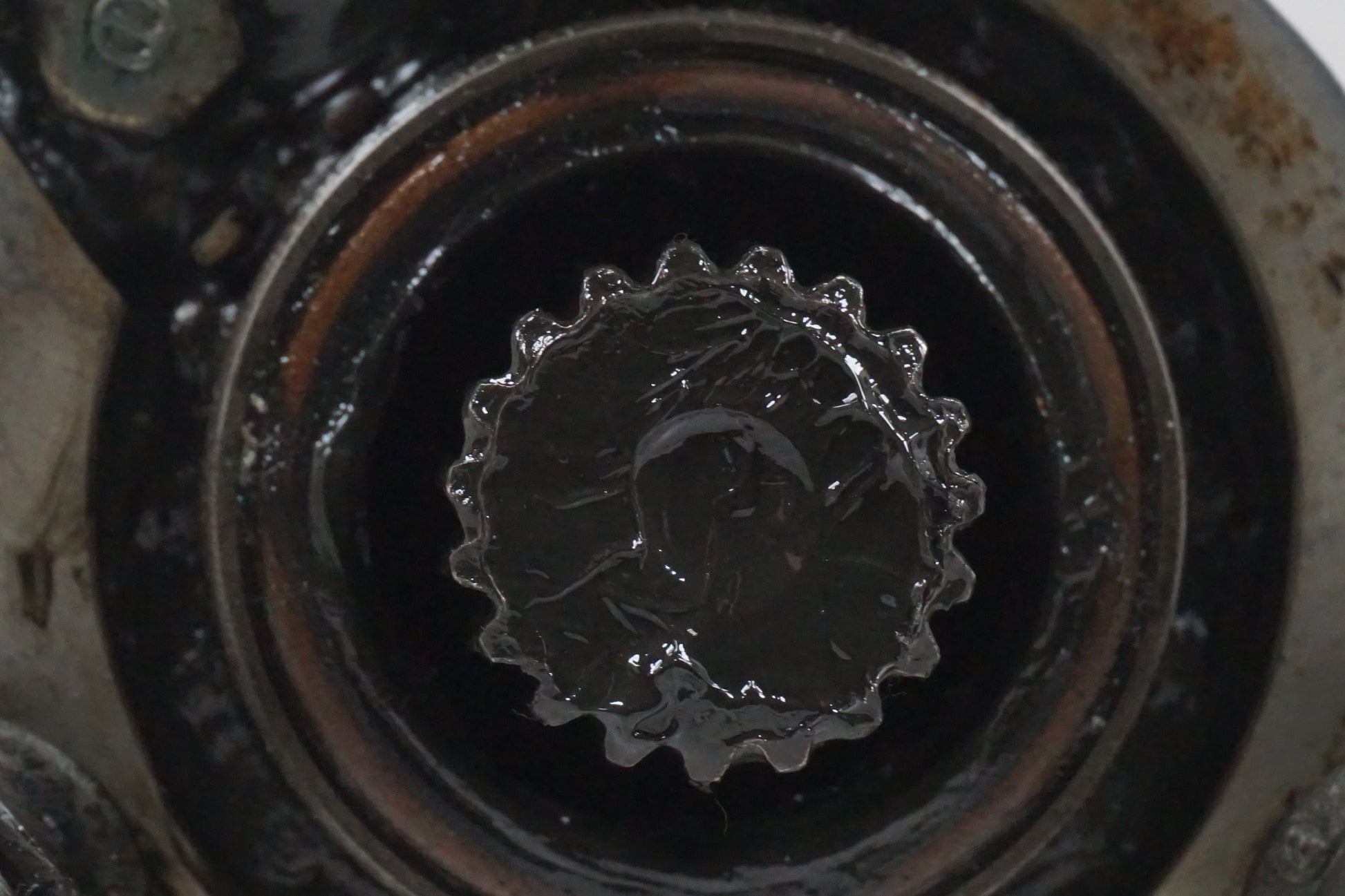 Extrabild4 på Slutväxel från en Honda CX 500 -1982 motorcykel.