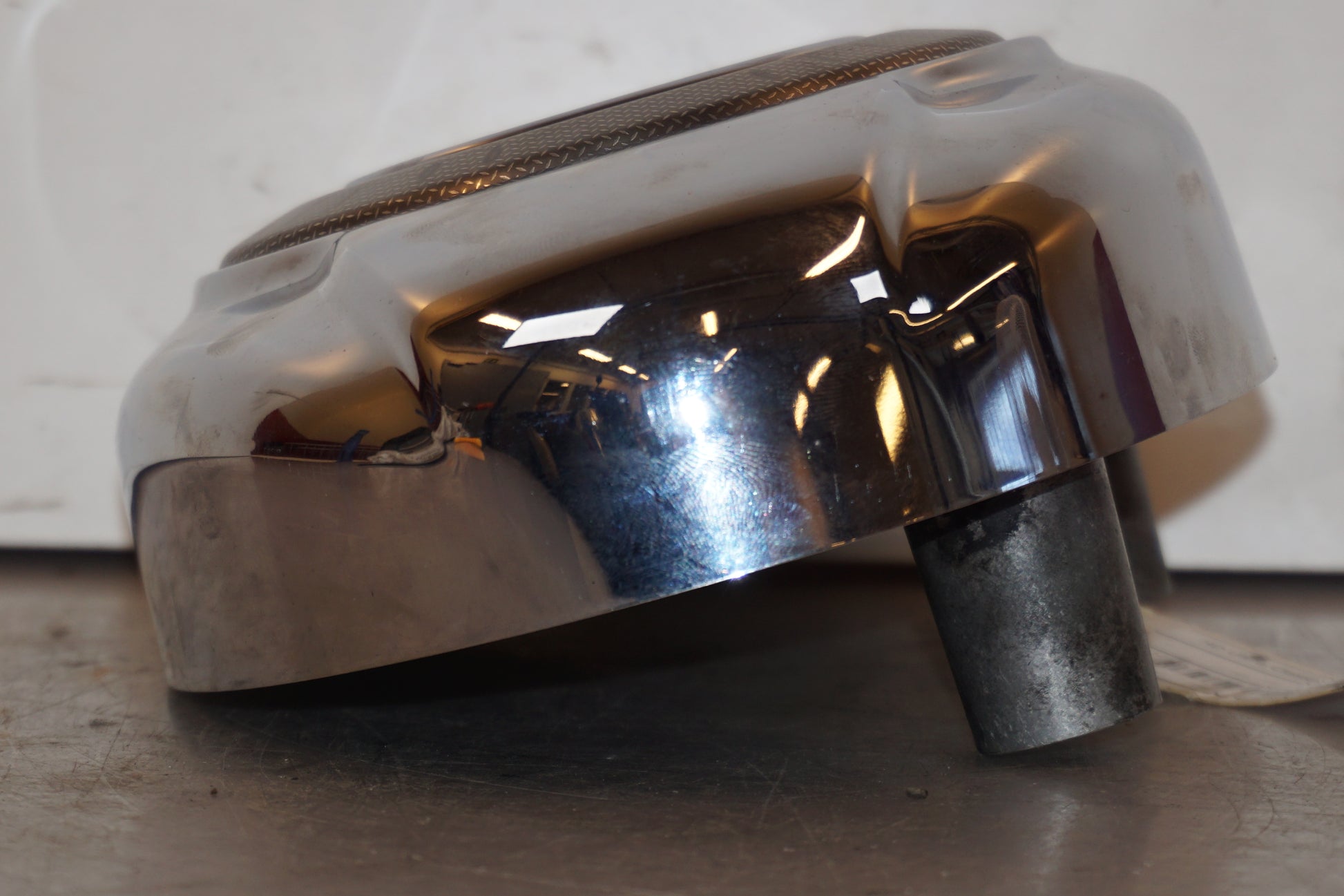 Höger sida på Luftburk från en H-D Touring Ultra Classic FLHTCU/I -2009 motorcykel.