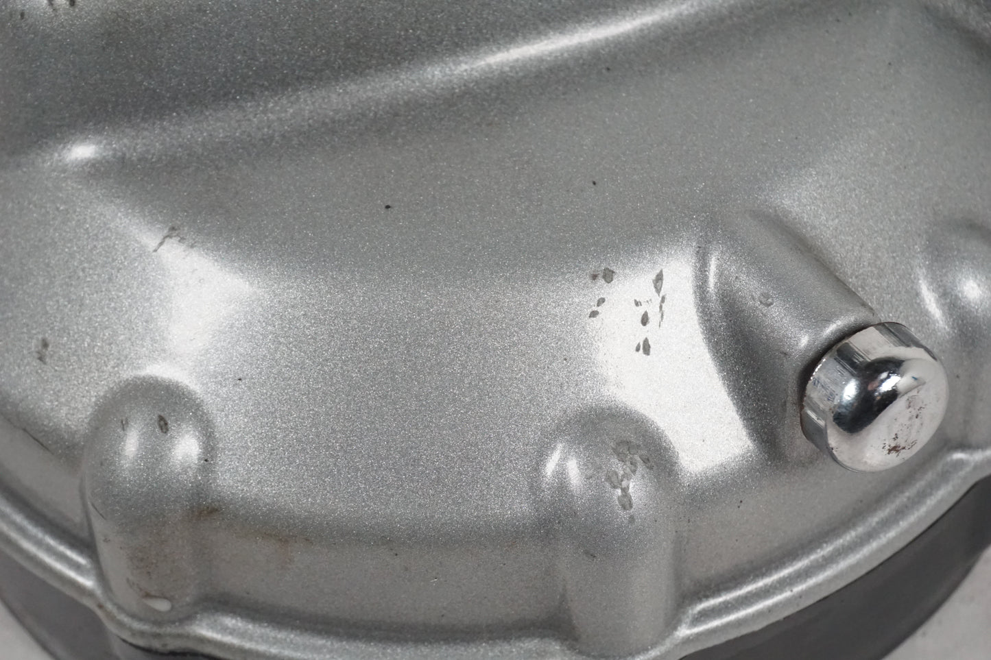 Vänster sida på Slutväxel från en Triumph Rocket III -2011 motorcykel.