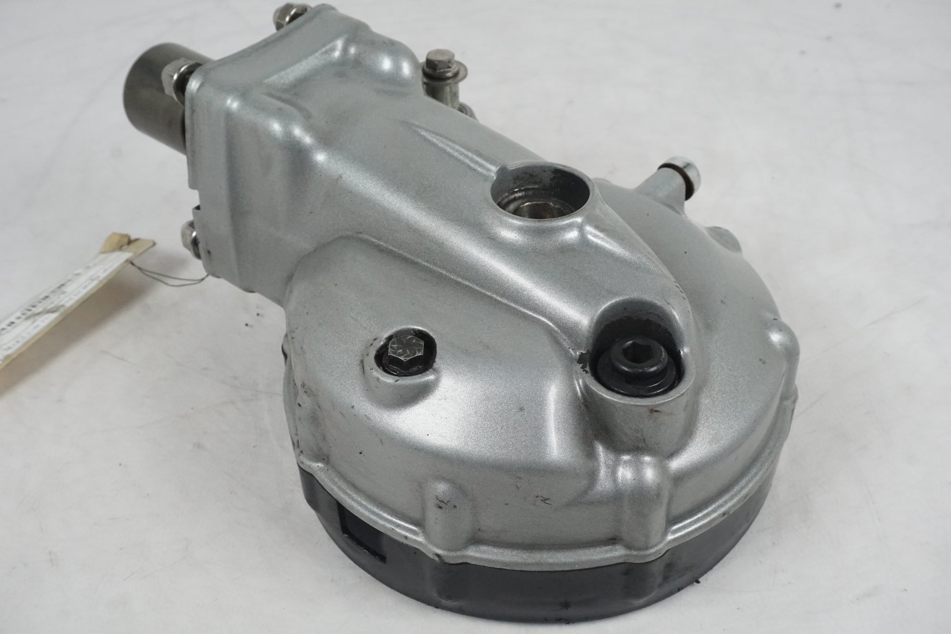 Snett uppifrån på Slutväxel från en Triumph Rocket III -2011 motorcykel.