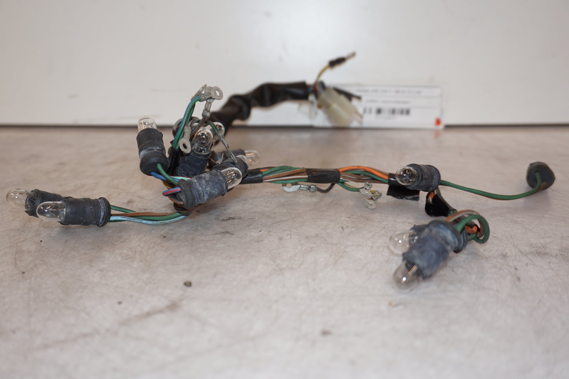 Höger sida på Kontrollampor från en Honda VFR 750 -1988 motorcykel.