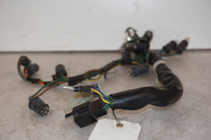 Snett nerifrån på Kontrollampor från en Honda VFR 750 -1988 motorcykel.