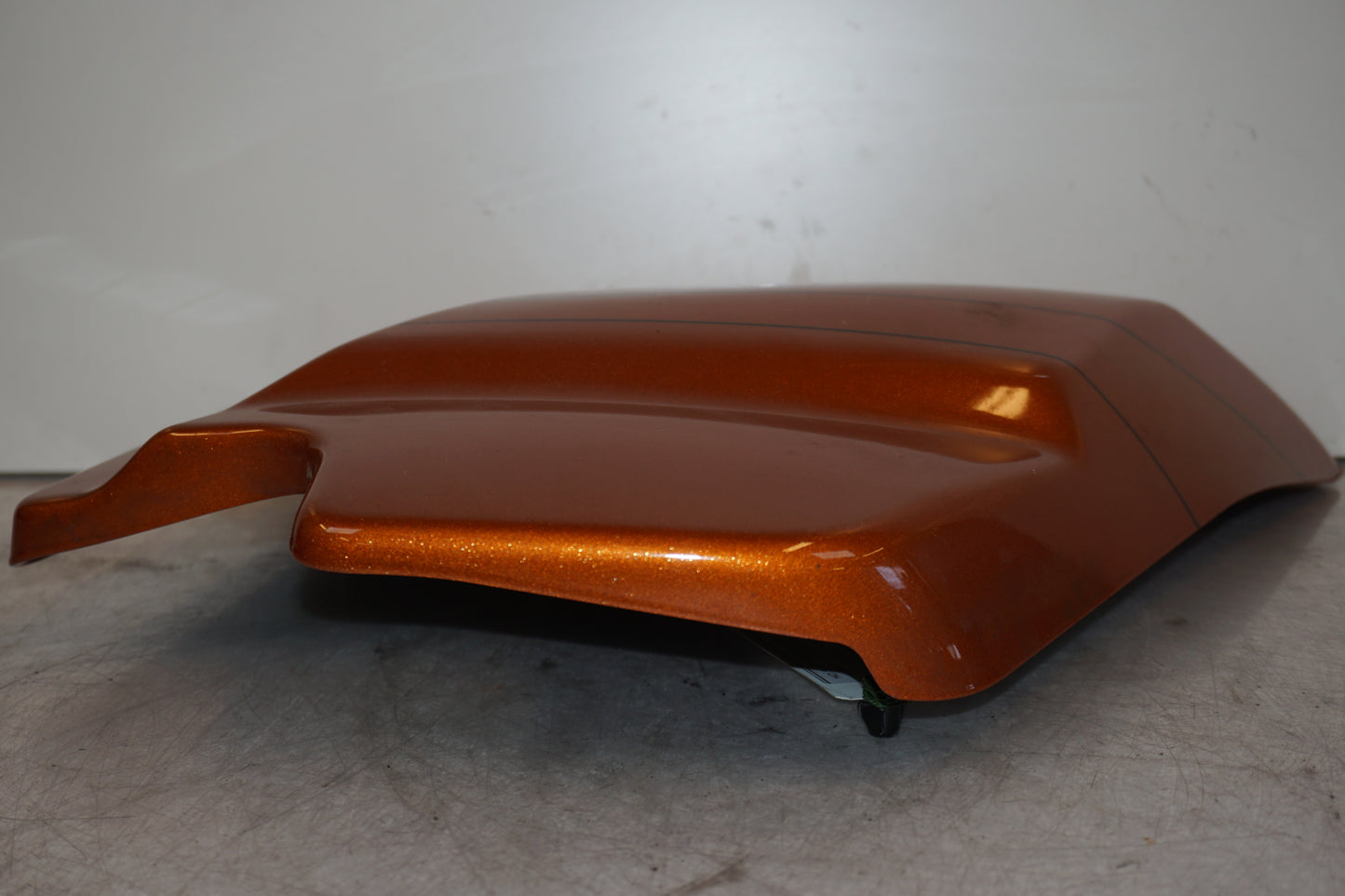 Vänster sida på Sidopanel från en H-D Street Glide FLHX -2015 motorcykel.