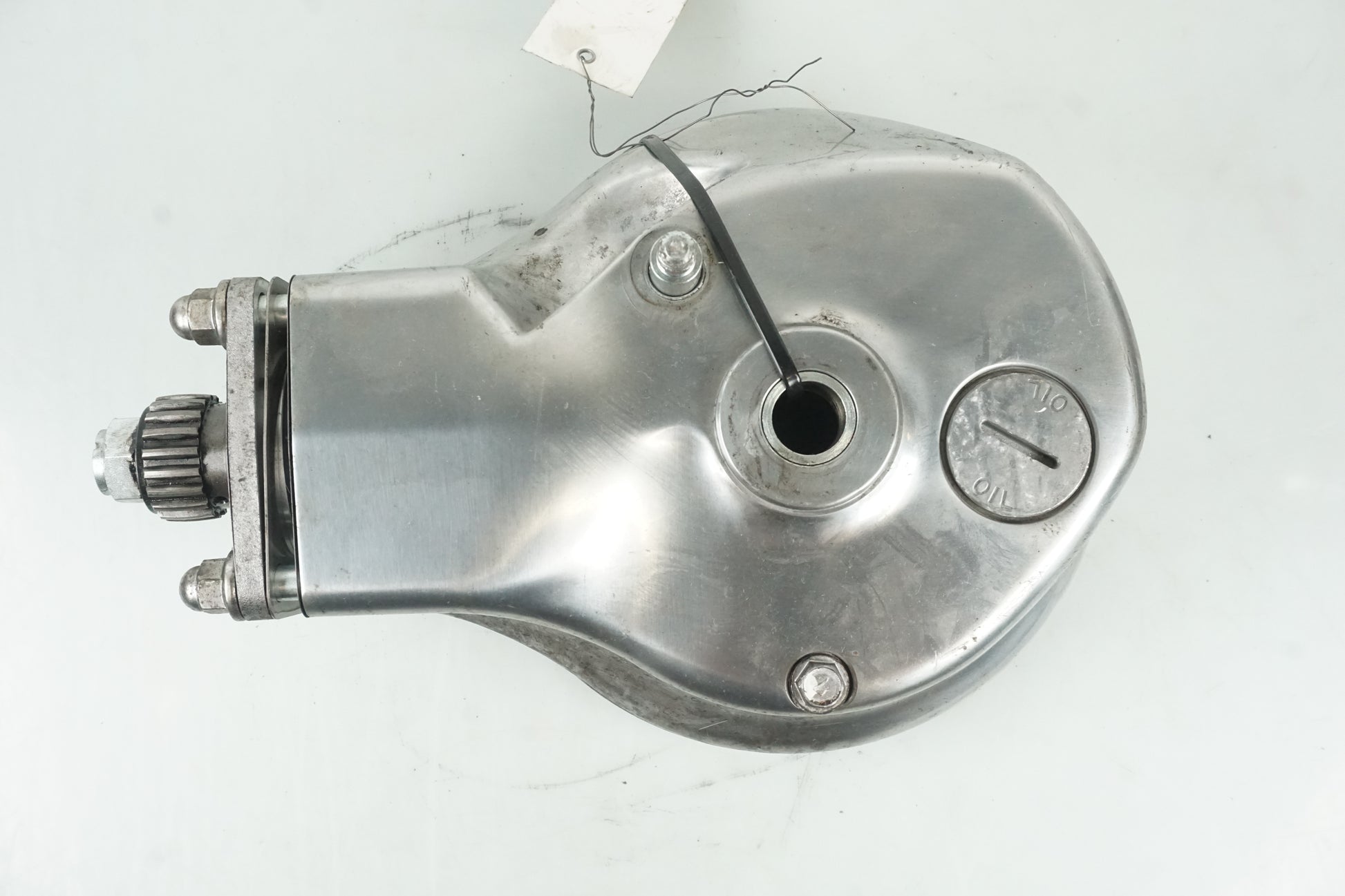 Vänster sida på Slutväxel från en Kawasaki VN 1500 Classic Tourer -2003 motorcykel.