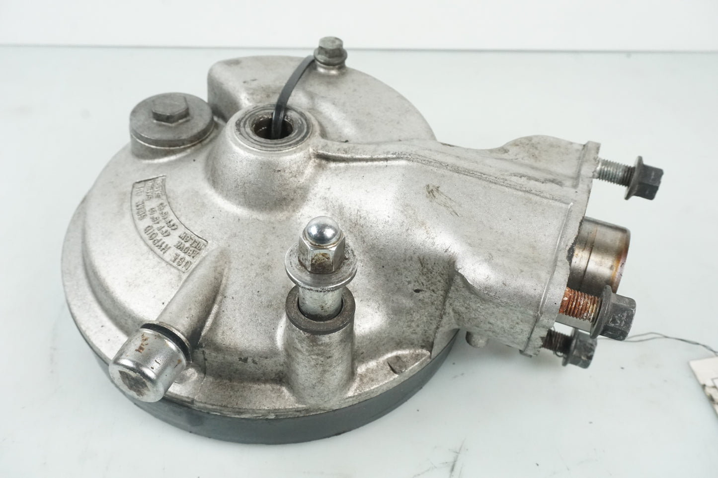 Framsidan på Slutväxel från en Honda VF 750 C -1983 motorcykel.