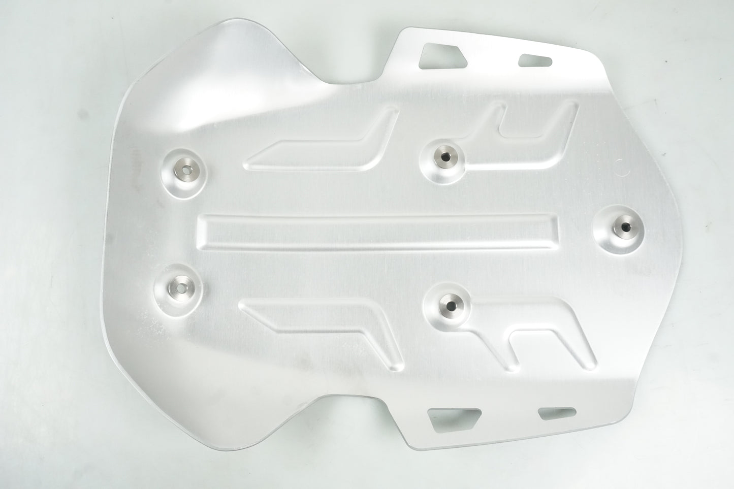 Baksidan på Hasplåt från en BMW R 1250 GSA -2022 motorcykel.