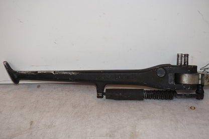 Höger sida på Sidostöd från en BMW S 1000 RR -2010 motorcykel.