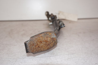 Snett uppifrån på Sidostöd från en Ducati Scrambler 800 -2016 motorcykel.