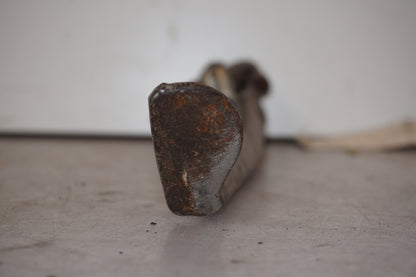 Snett uppifrån på Sidostöd från en Kawasaki ZZR 1200 -2002 motorcykel.