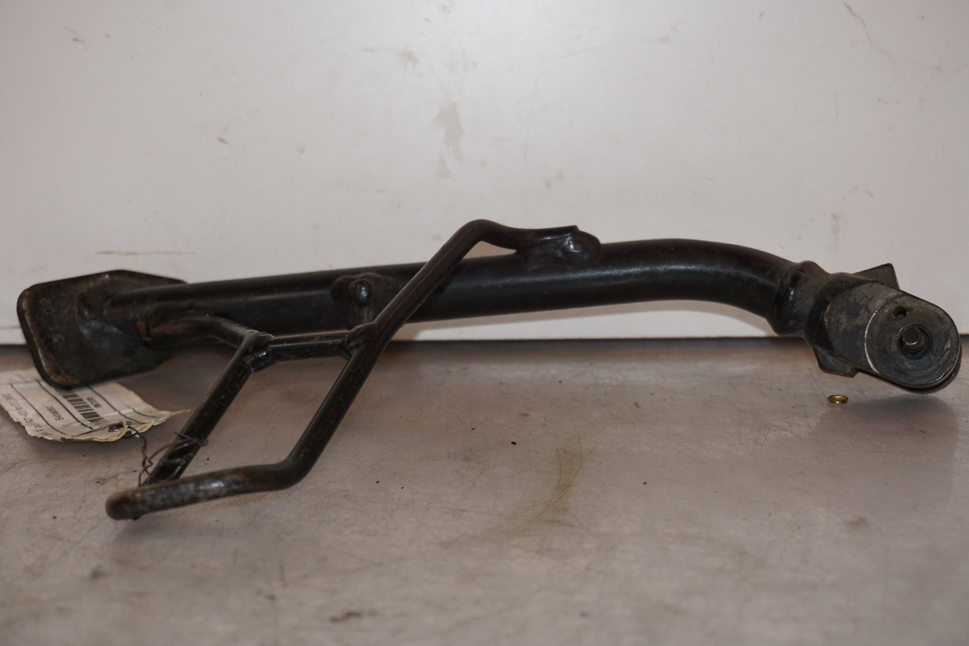 Vänster sida på Sidostöd från en BMW R 1150 RT -2003 motorcykel.