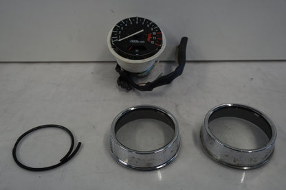 Framsidan på Varvräknare från en Kawasaki Zephyr 750 -1991 motorcykel.