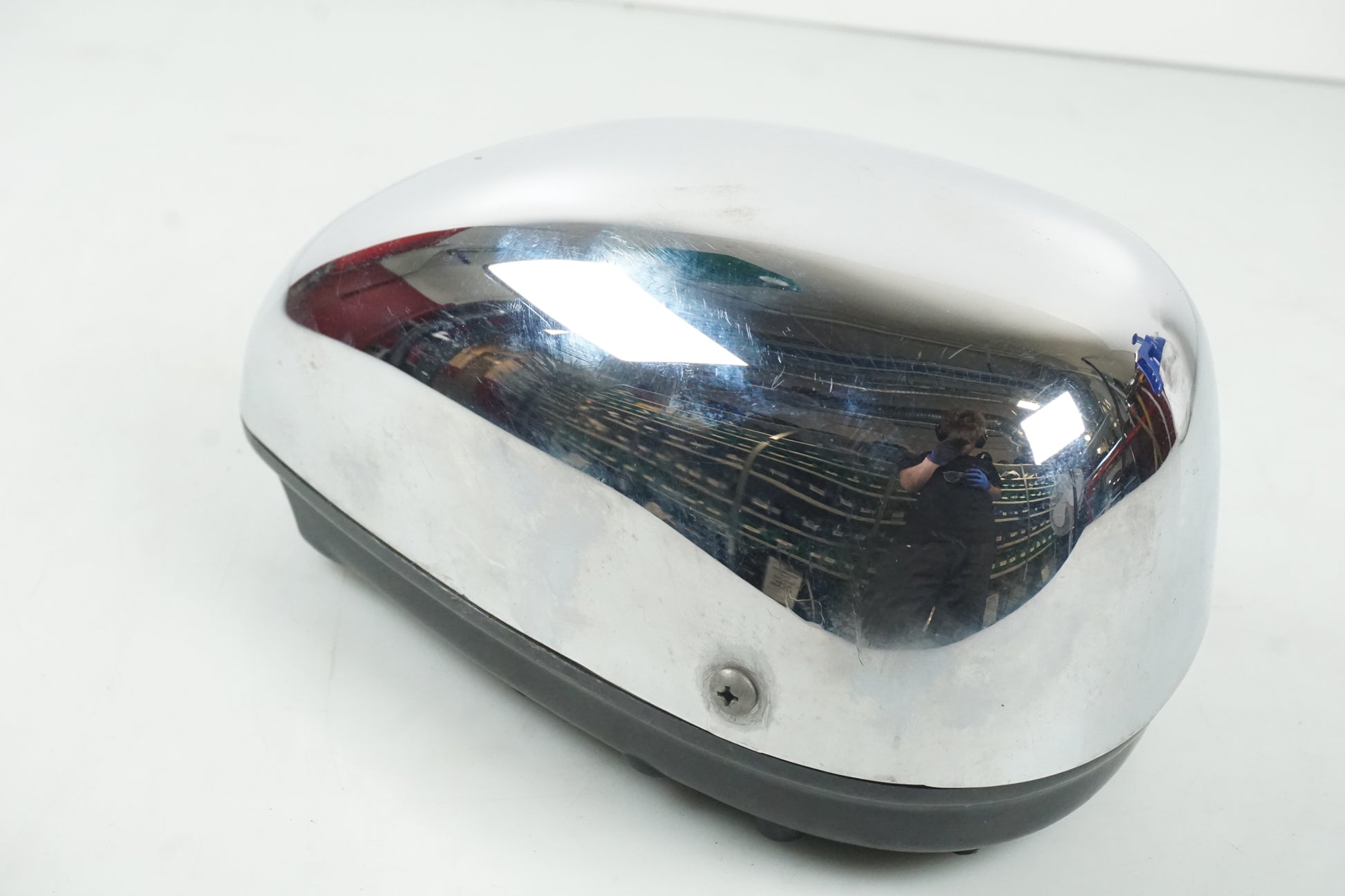 Vänster sida på Luftburk från en Yamaha XV 535 -1994 motorcykel.