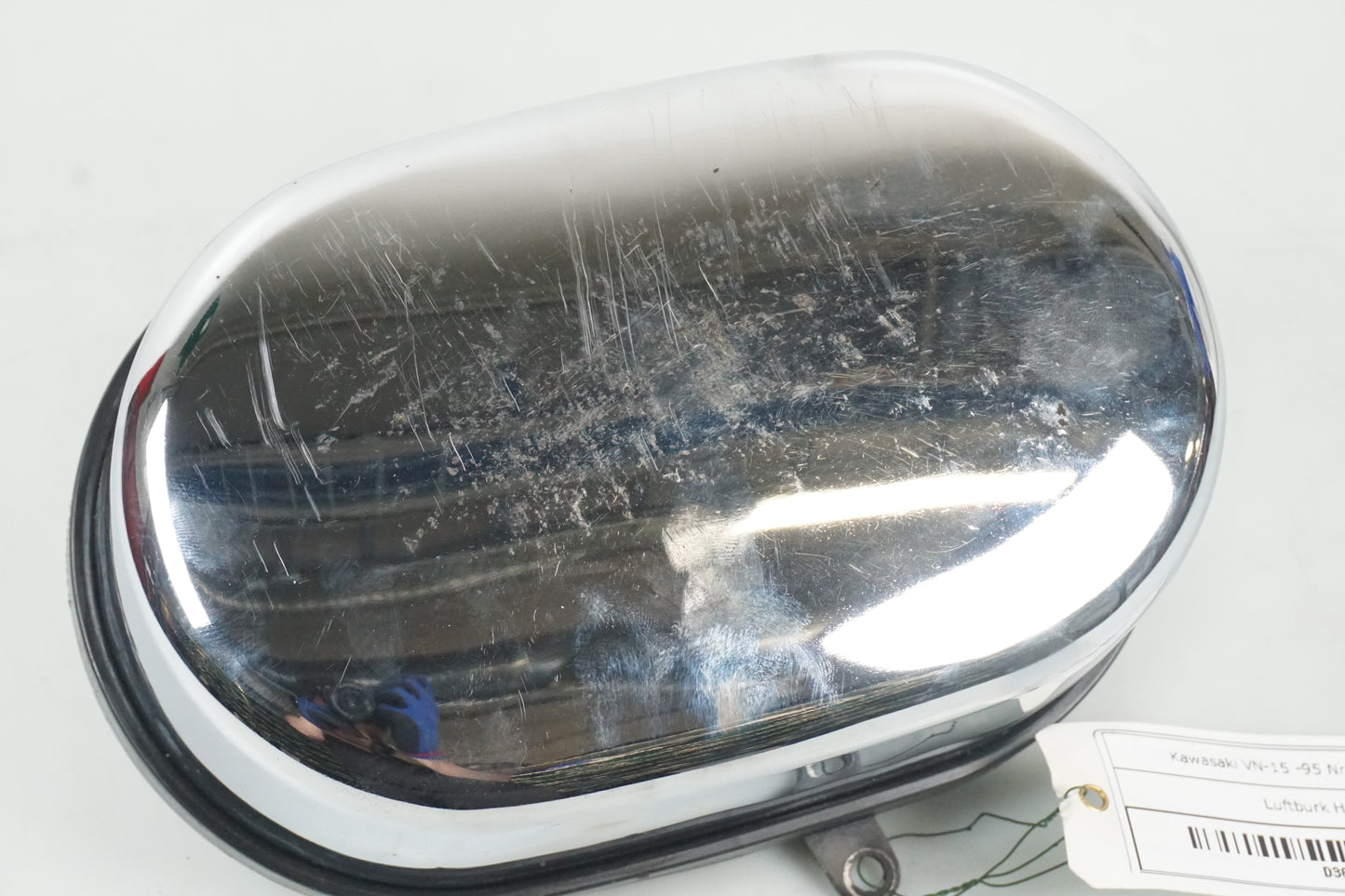 Baksidan på Luftburk från en Kawasaki VN 1500 -1995 motorcykel.