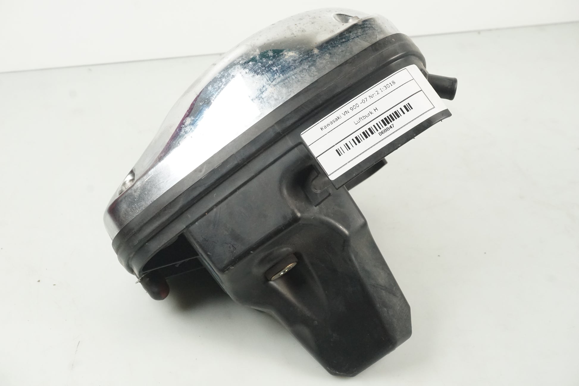 Baksidan på Luftburk från en Kawasaki VN 900 -2007 motorcykel.