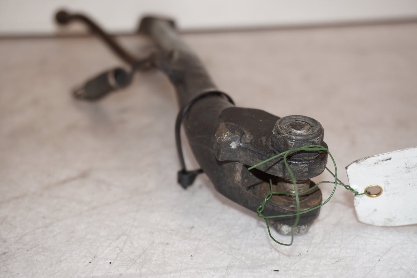 Extrabild1 på Sidostöd från en Triumph Bonneville -2004 motorcykel.