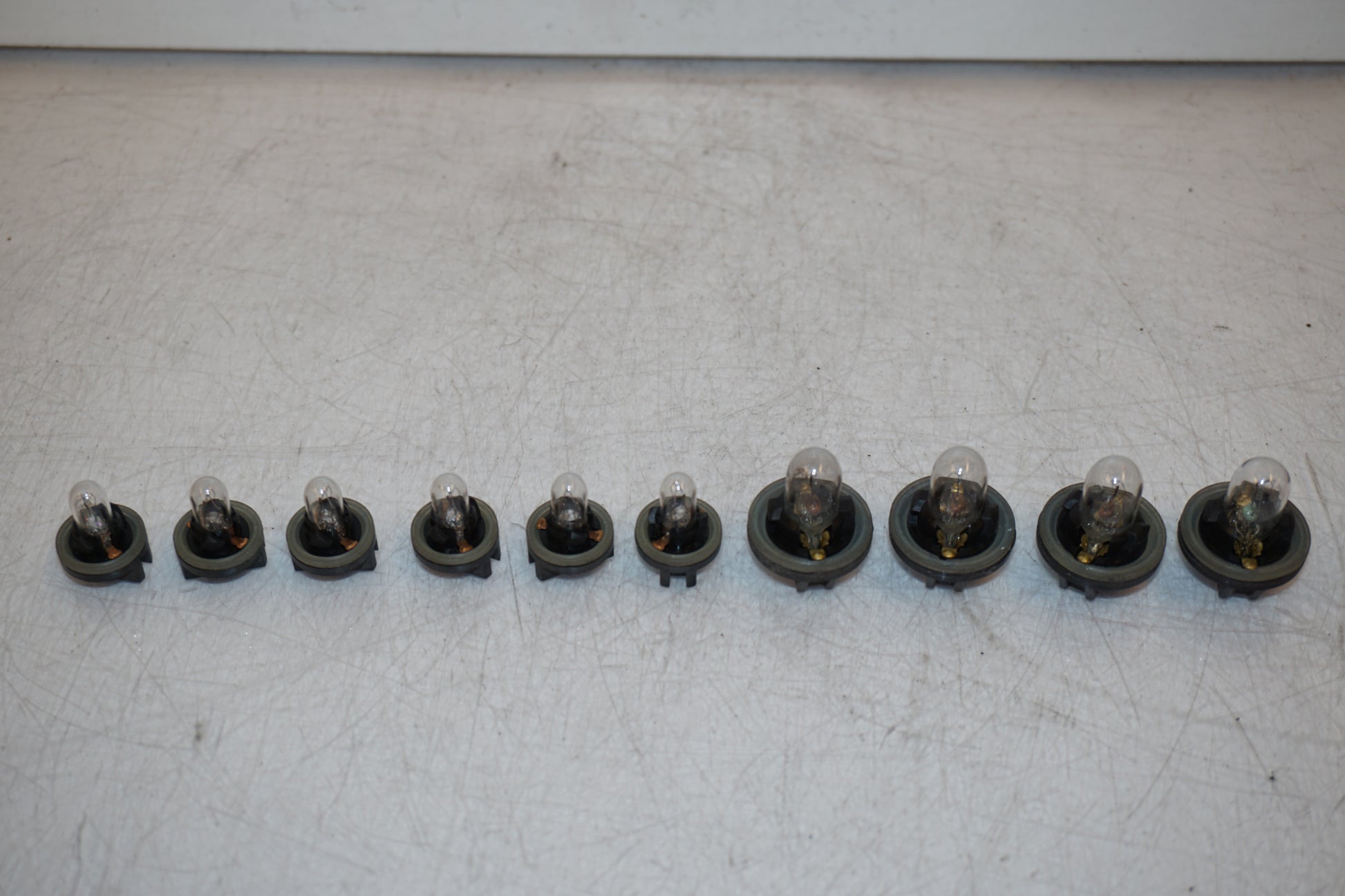 Framsidan på Kontrollampor från en Honda CBR 1100 XX -1998 motorcykel.