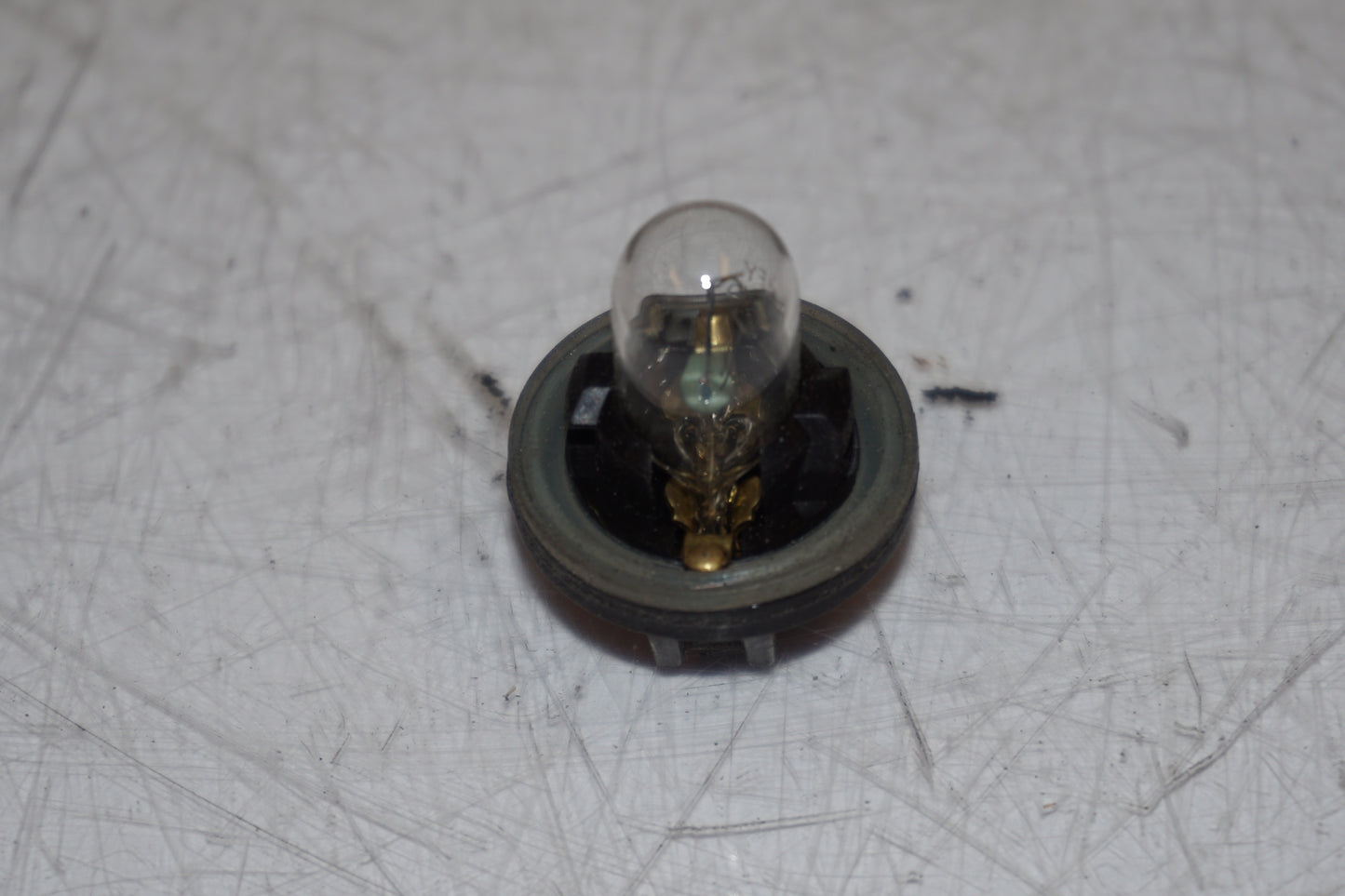 Snett uppifrån på Kontrollampor från en Honda CBR 1100 XX -1998 motorcykel.