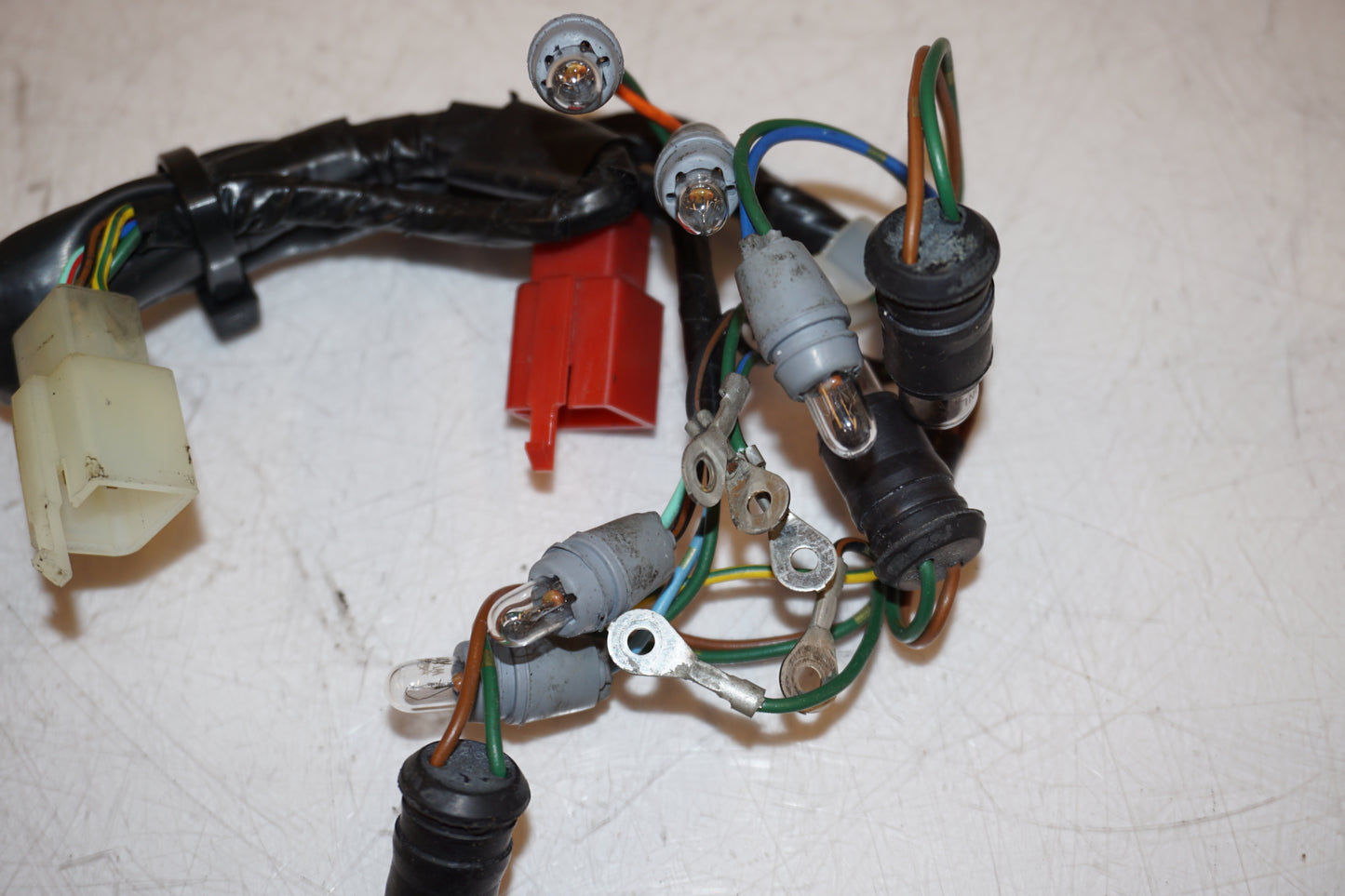 Extrabild2 på Kablage från en Honda CB 600 Hornet -1998 motorcykel.