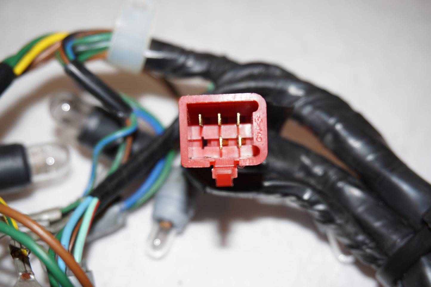 Extrabild4 på Kablage från en Honda CB 600 Hornet -1998 motorcykel.