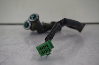 Baksidan på Kontrollampor från en Honda VT 750 -2008 motorcykel.