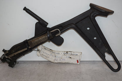 Framsidan på Sidostöd från en Kawasaki Z 1000 -2008 motorcykel.