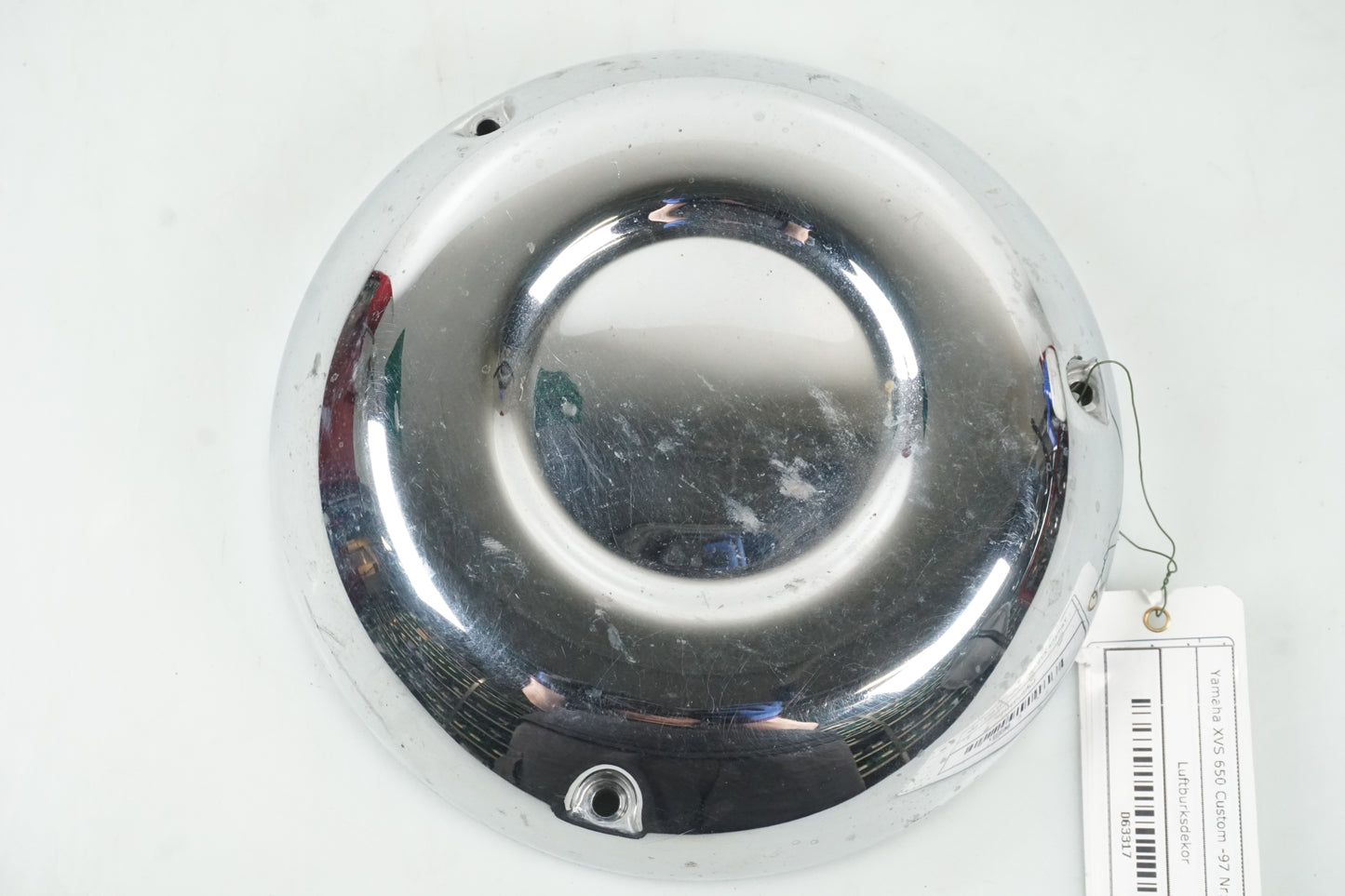 Framsidan på Luftburksdekor från en Yamaha XVS 650 -1997 motorcykel.