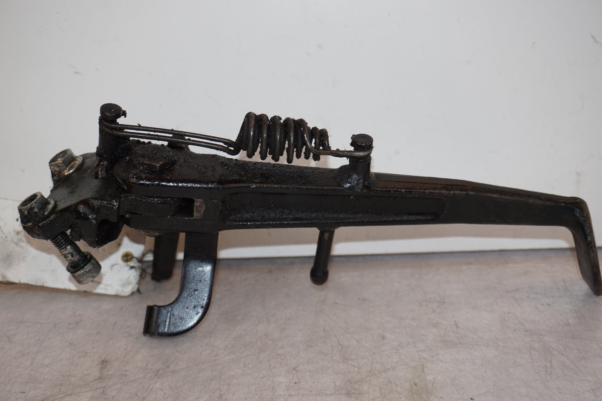 Höger sida på Sidostöd från en Suzuki GSX-R 1100 -1991 motorcykel.