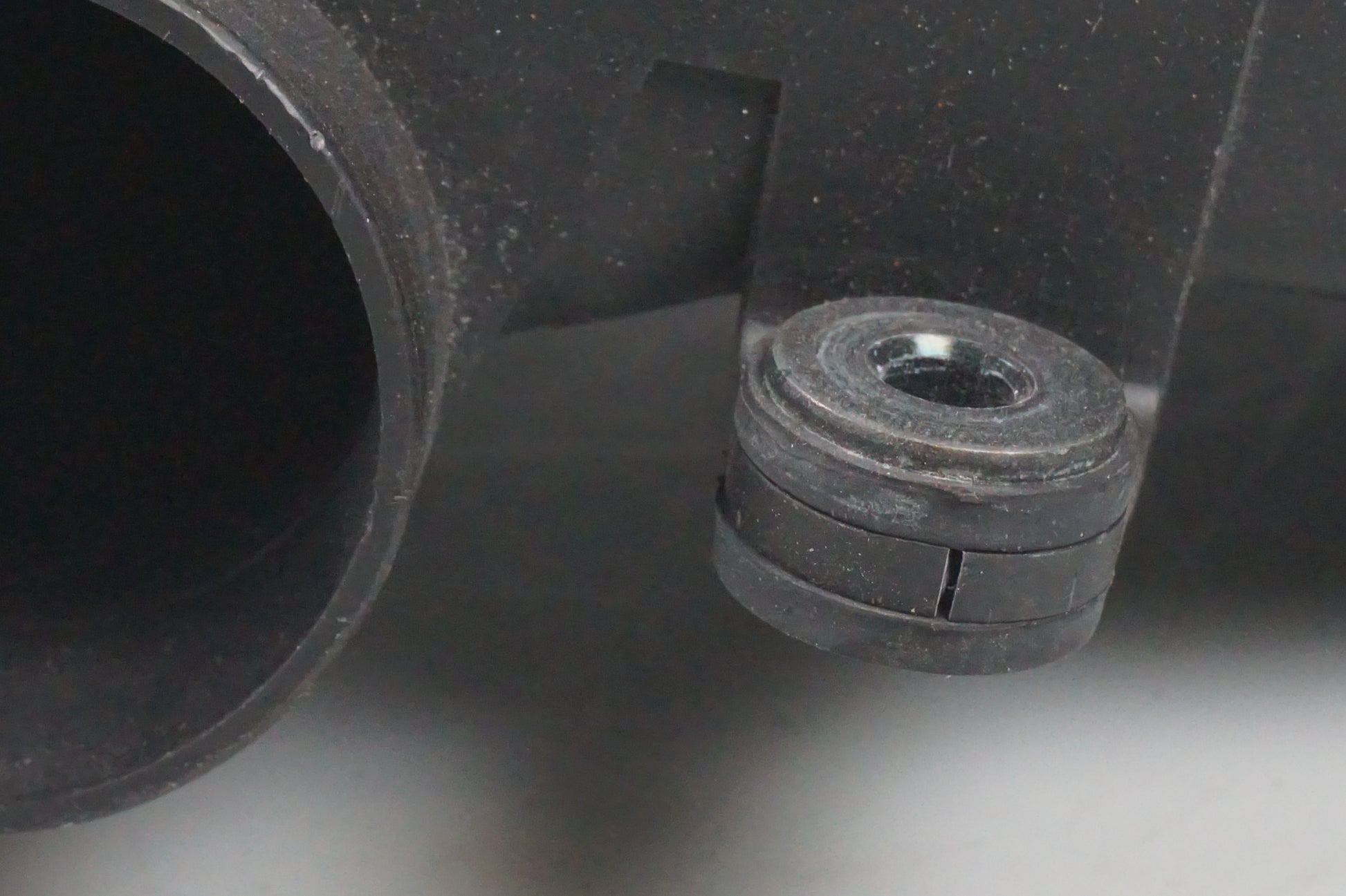 Baksidan på Luftburk från en Suzuki VL 800 -2003 motorcykel.