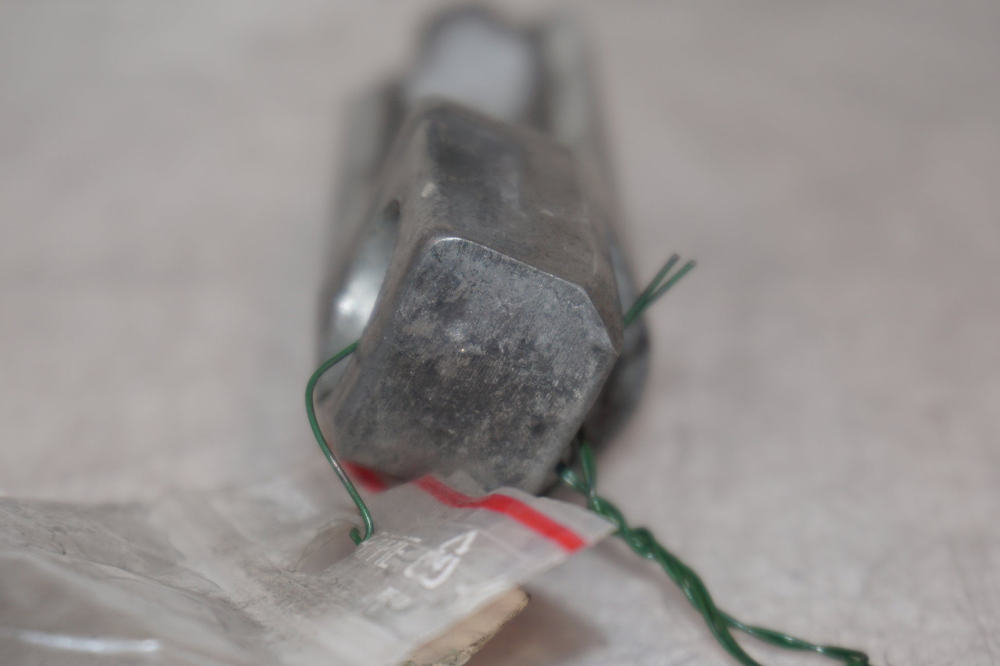 Snett uppifrån på Fotpinne från en Kawasaki ZX-6R -1997 motorcykel.