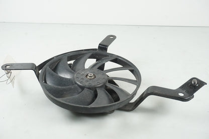 Baksidan på Vattenkylfläkt från en Triumph Street Triple R -2009 motorcykel.