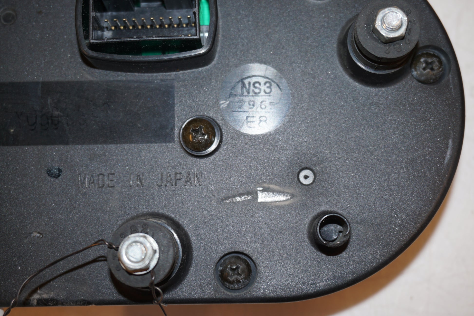 Extrabild1 på Instrumentpanel från en Buell XB 12 -2006 motorcykel.