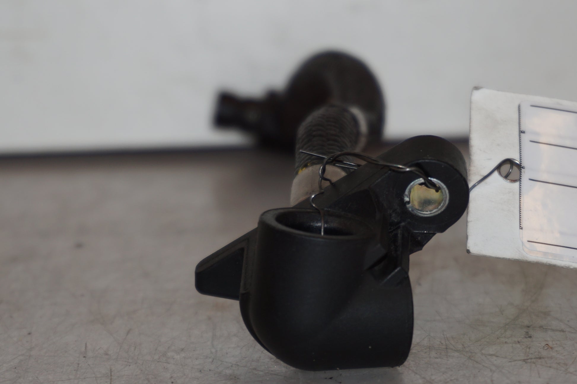 Baksidan på Fuel Rail från en H-D Street Glide FLHX -2009 motorcykel.