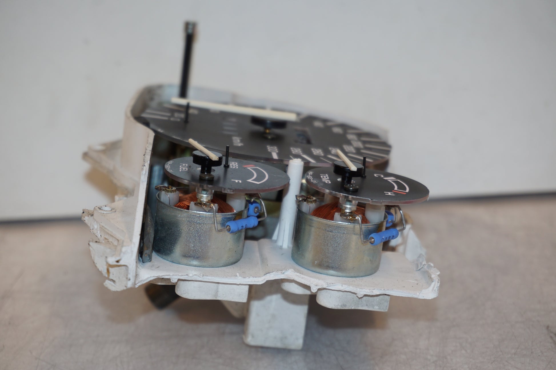 Höger sida på Instrumentpanel från en Honda CBR 1000 F -1993 motorcykel.