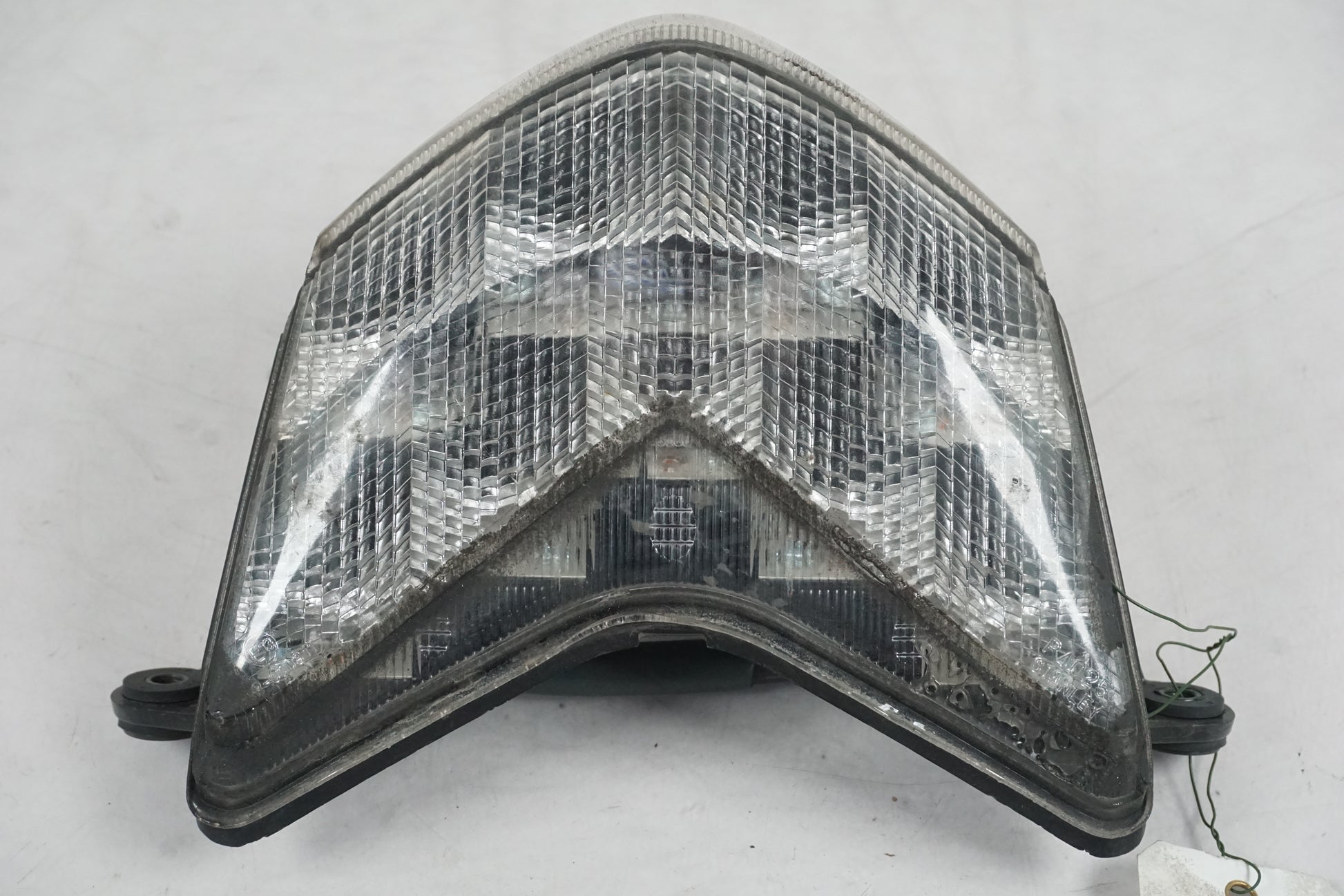 Framsidan på Baklampa från en Kawasaki ZX-10R -2006 motorcykel.