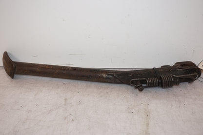 Höger sida på Sidostöd från en Suzuki DR 750 S -1989 motorcykel.