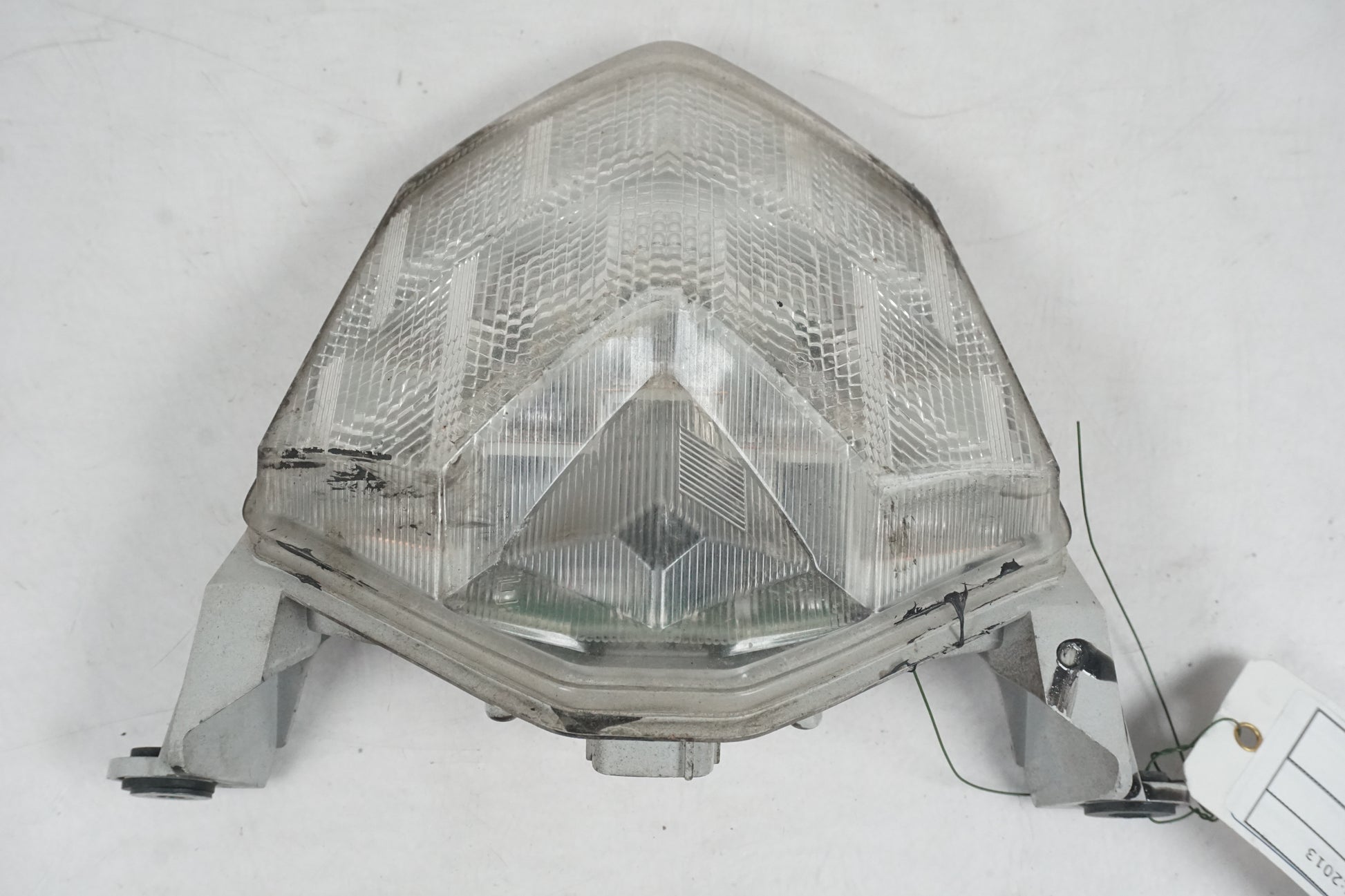 Framsidan på Baklampa från en Kawasaki ZX-10R -2008 motorcykel.