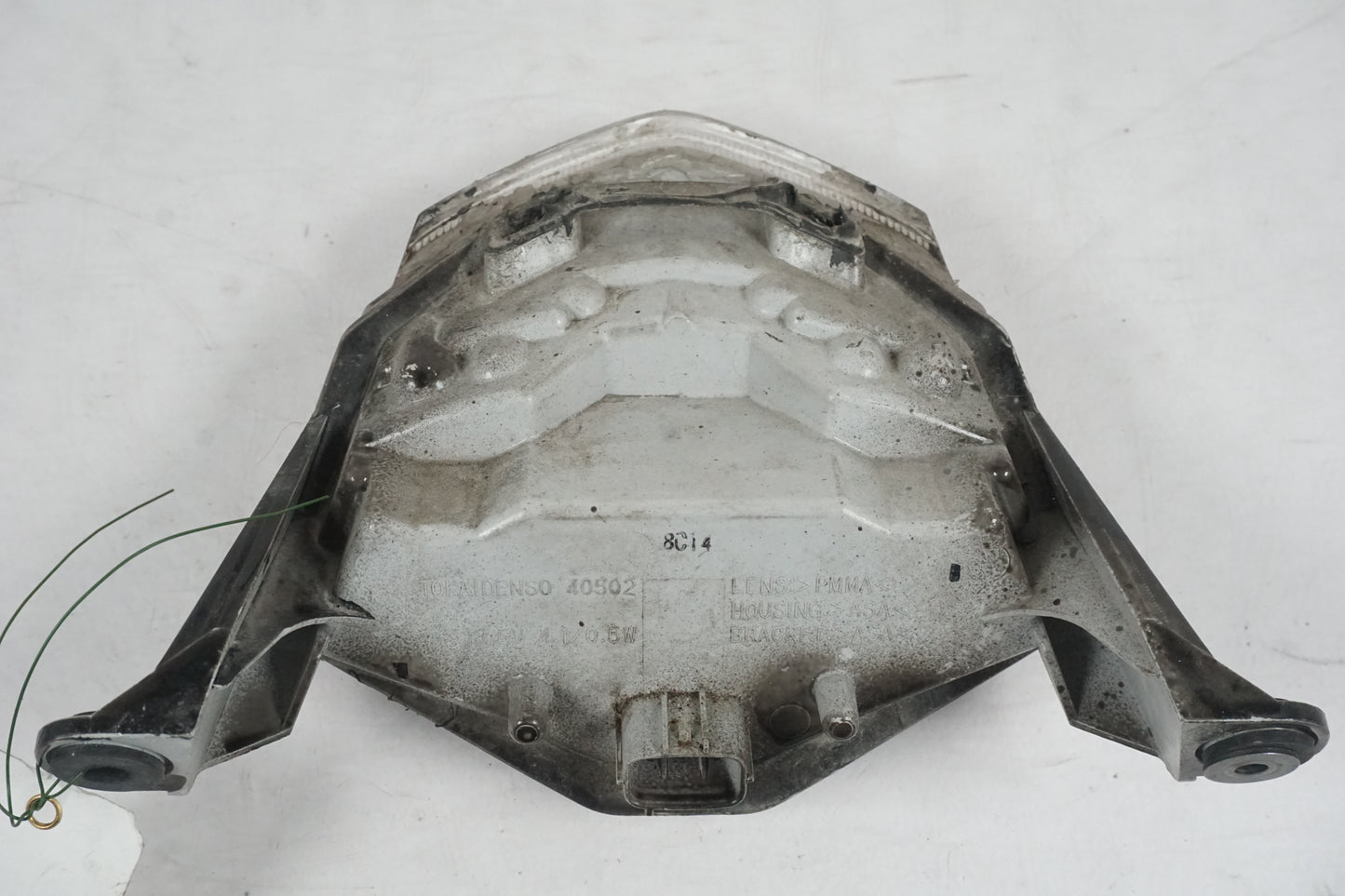 Höger sida på Baklampa från en Kawasaki ZX-10R -2008 motorcykel.