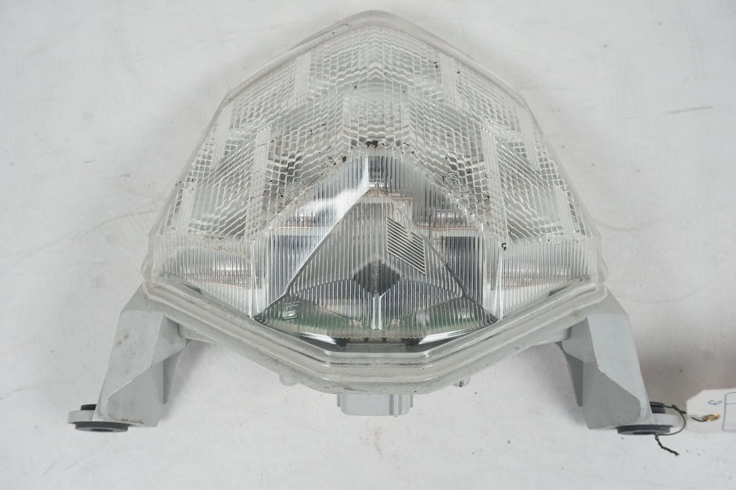 Framsidan på Baklampa från en Kawasaki ZX-10R -2008 motorcykel.