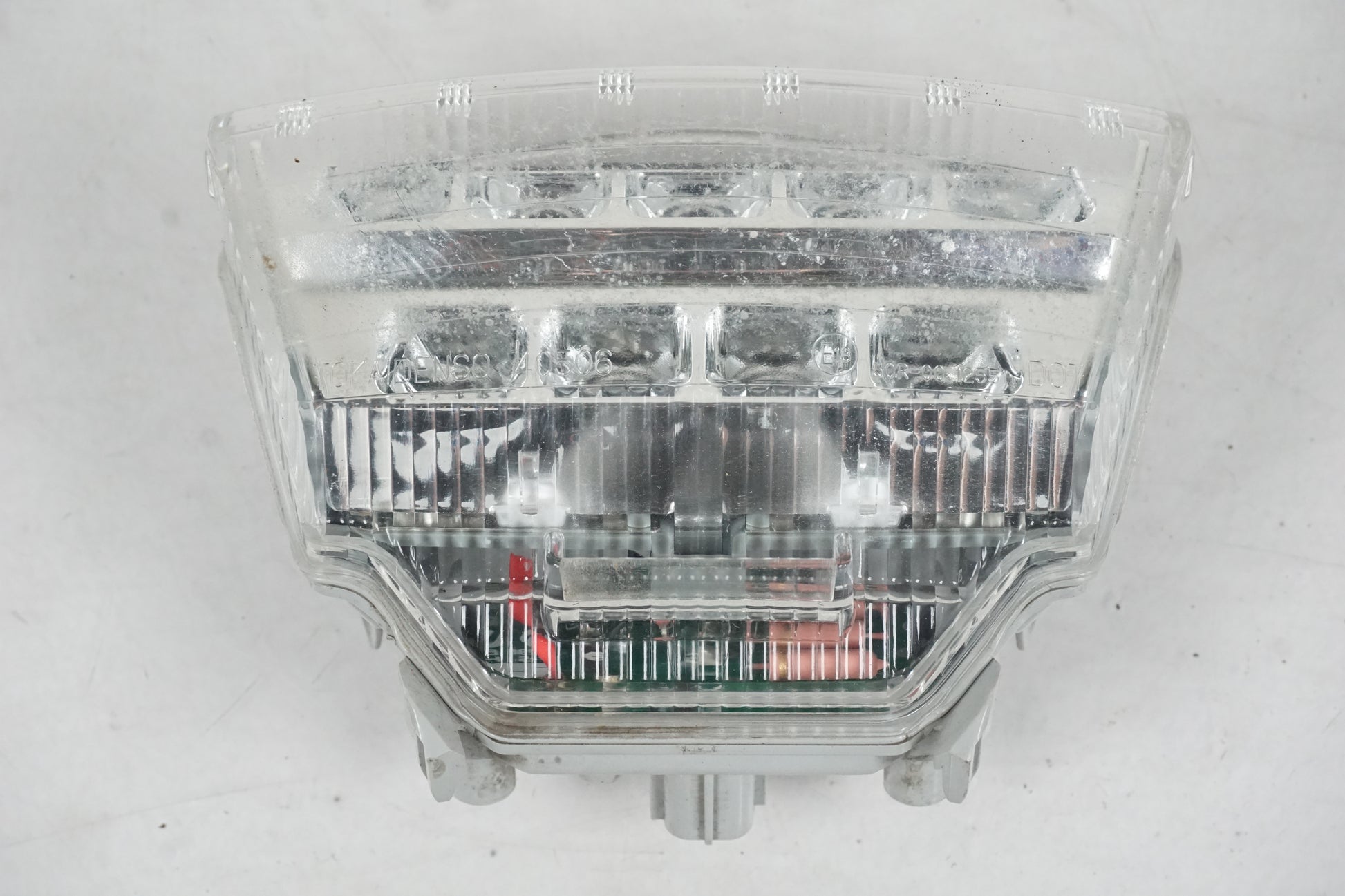 Framsidan på Baklampa från en Kawasaki ZX-10R -2012 motorcykel.