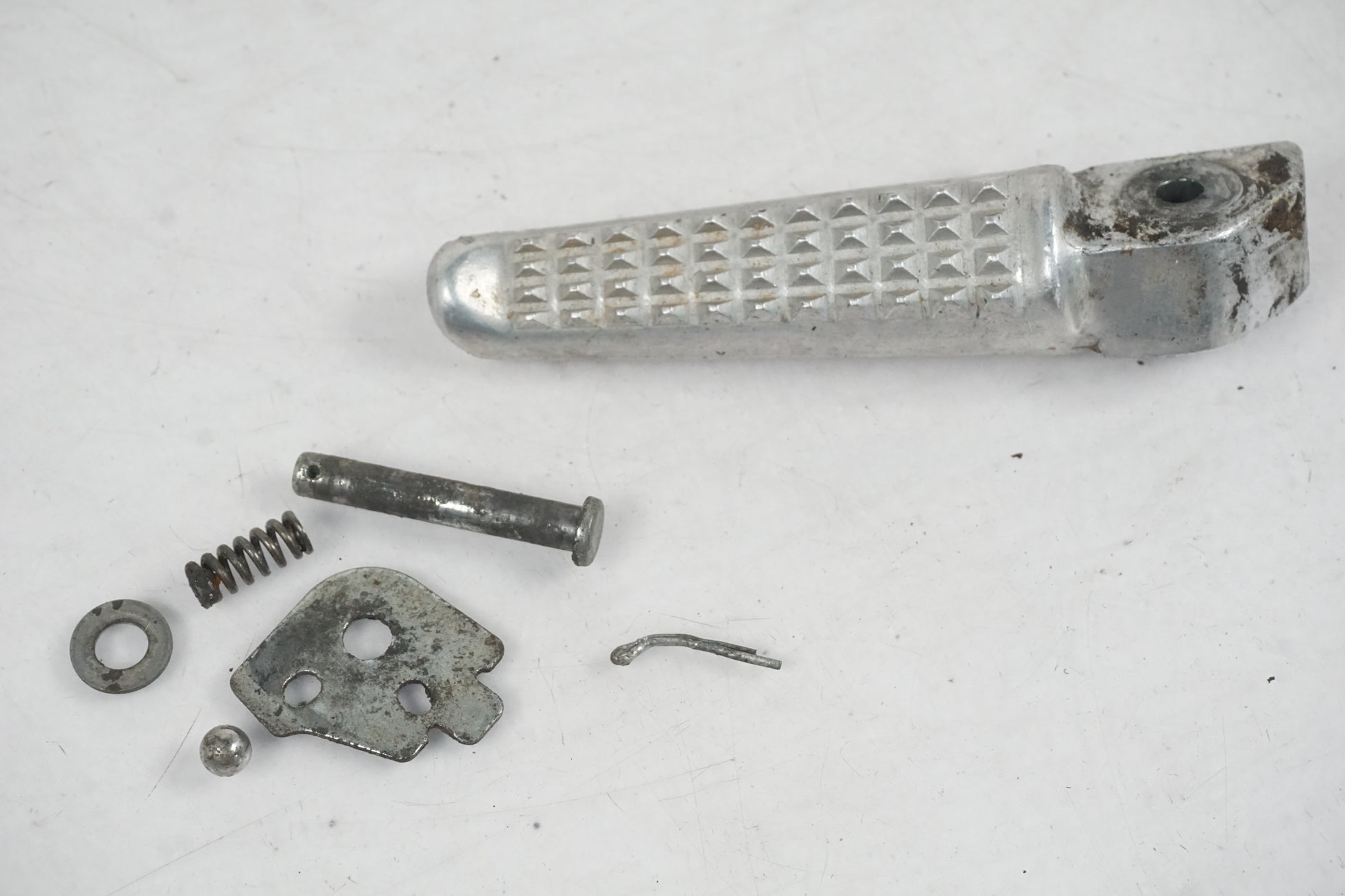 Framsidan på Fotpinne från en Honda CBR 900 RR -1997 motorcykel.