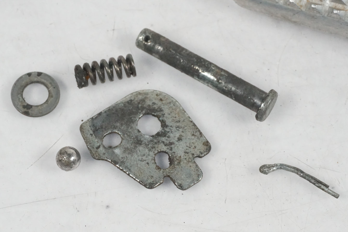 Baksidan på Fotpinne från en Honda CBR 900 RR -1997 motorcykel.