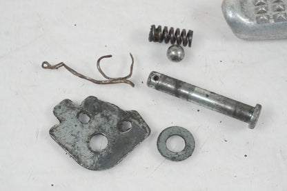 Baksidan på Fotpinne från en Honda CBR 900 RR -1994 motorcykel.