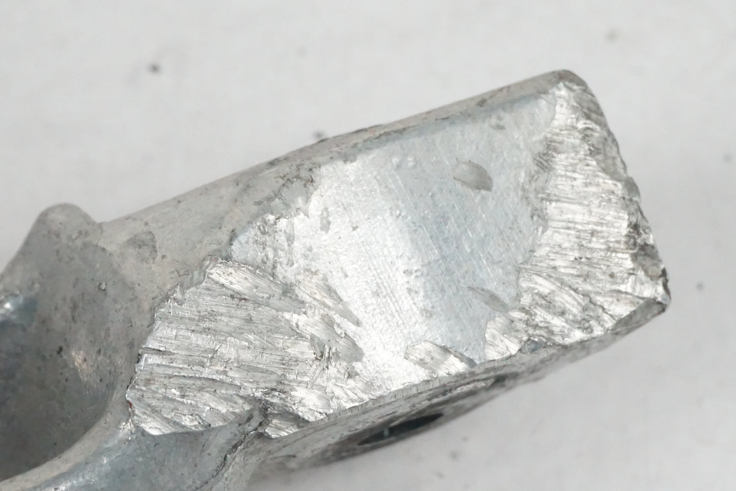 Snett uppifrån på Fotpinne från en Honda CBR 900 RR -1994 motorcykel.