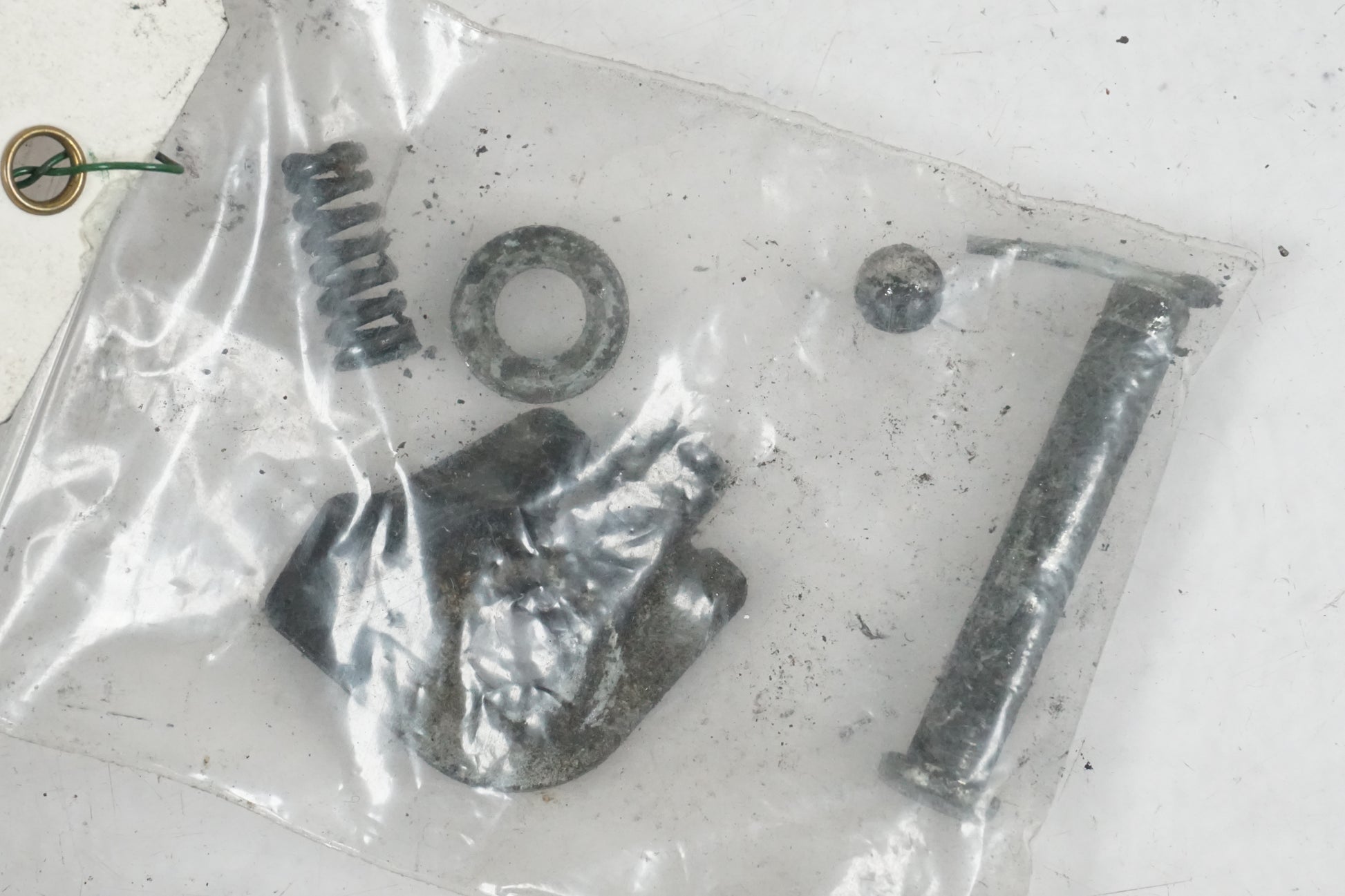 Baksidan på Fotpinne från en Honda CBR 1100 XX -2006 motorcykel.