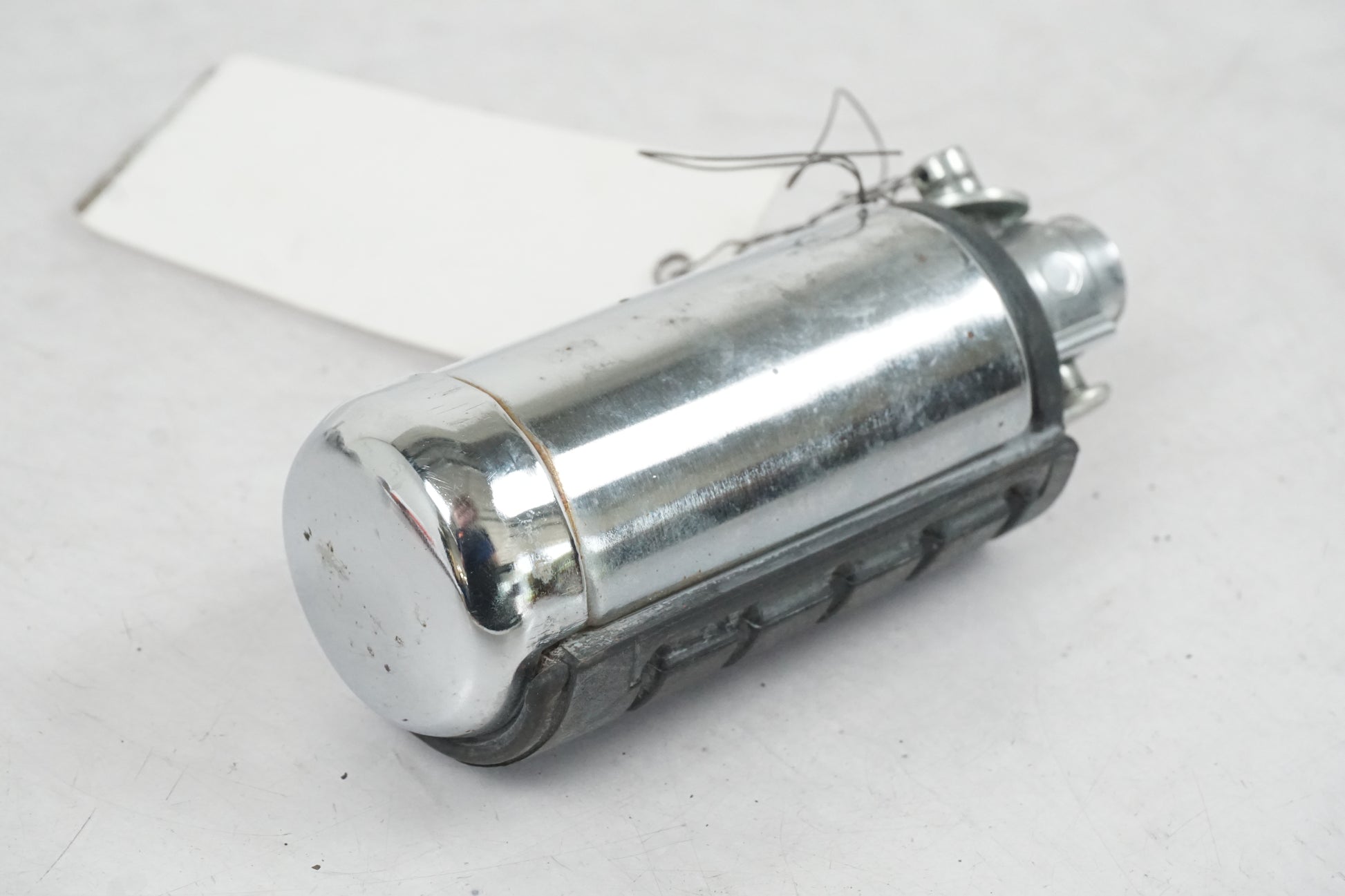 Baksidan på Fotpinne från en Honda VT 1100 C -1995 motorcykel.