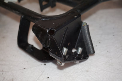 Snett uppifrån på Toppkåpstag från en Kawasaki Versys 1000 -2012 motorcykel.