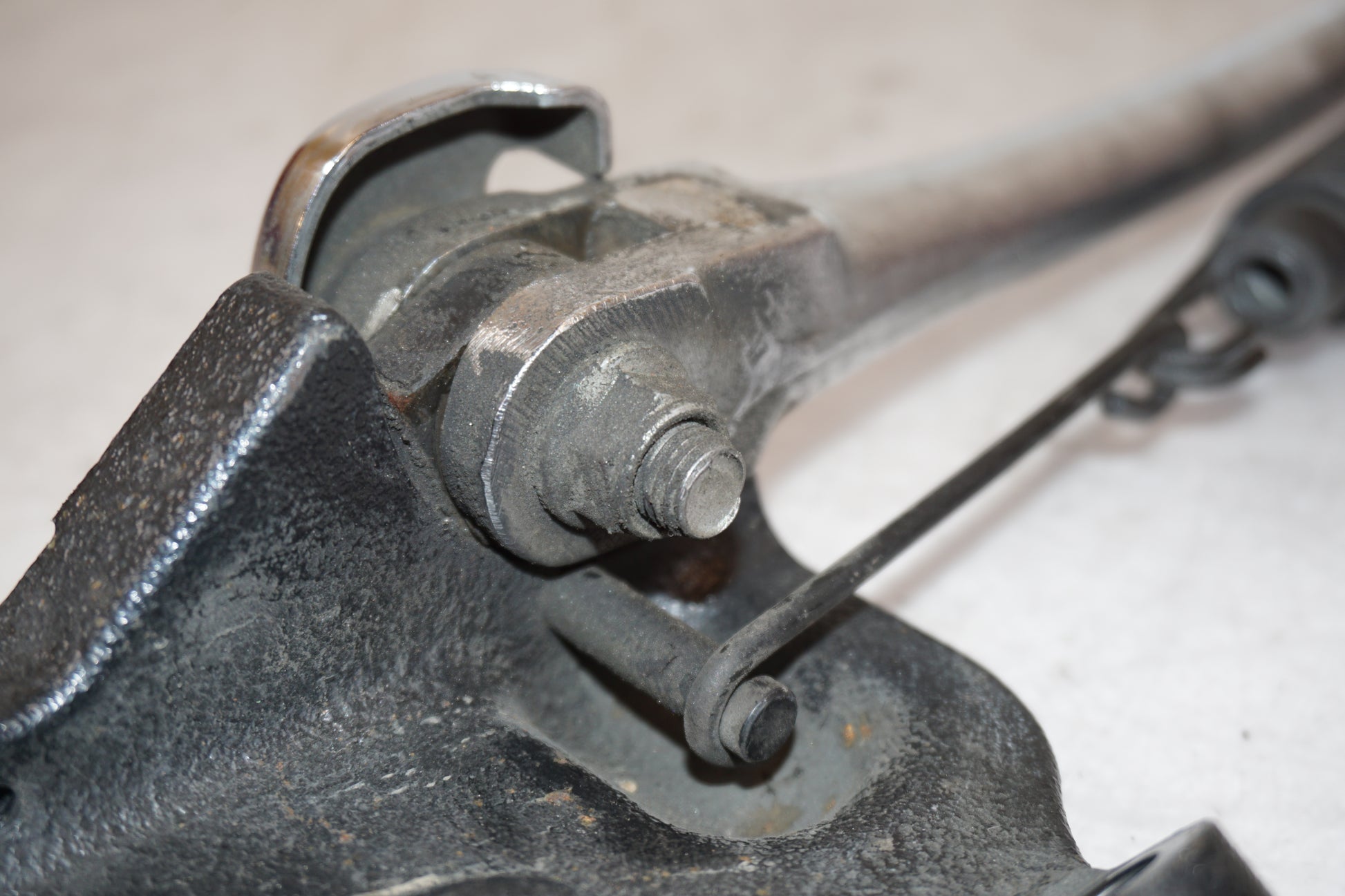 Extrabild2 på Sidostöd från en Yamaha XVS 1300 -2008 motorcykel.