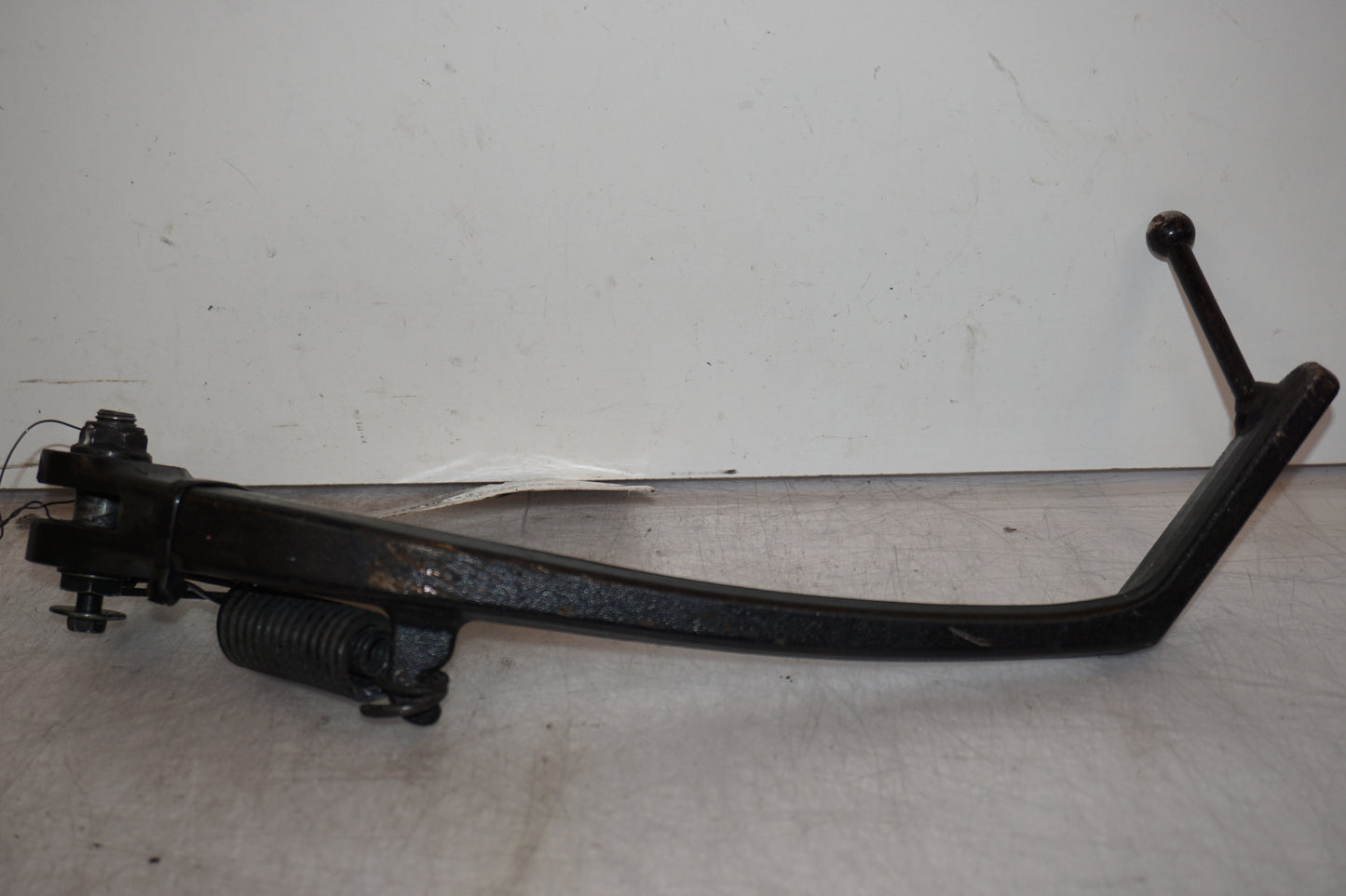 Höger sida på Sidostöd från en Honda CTX 1300 -2014 motorcykel.