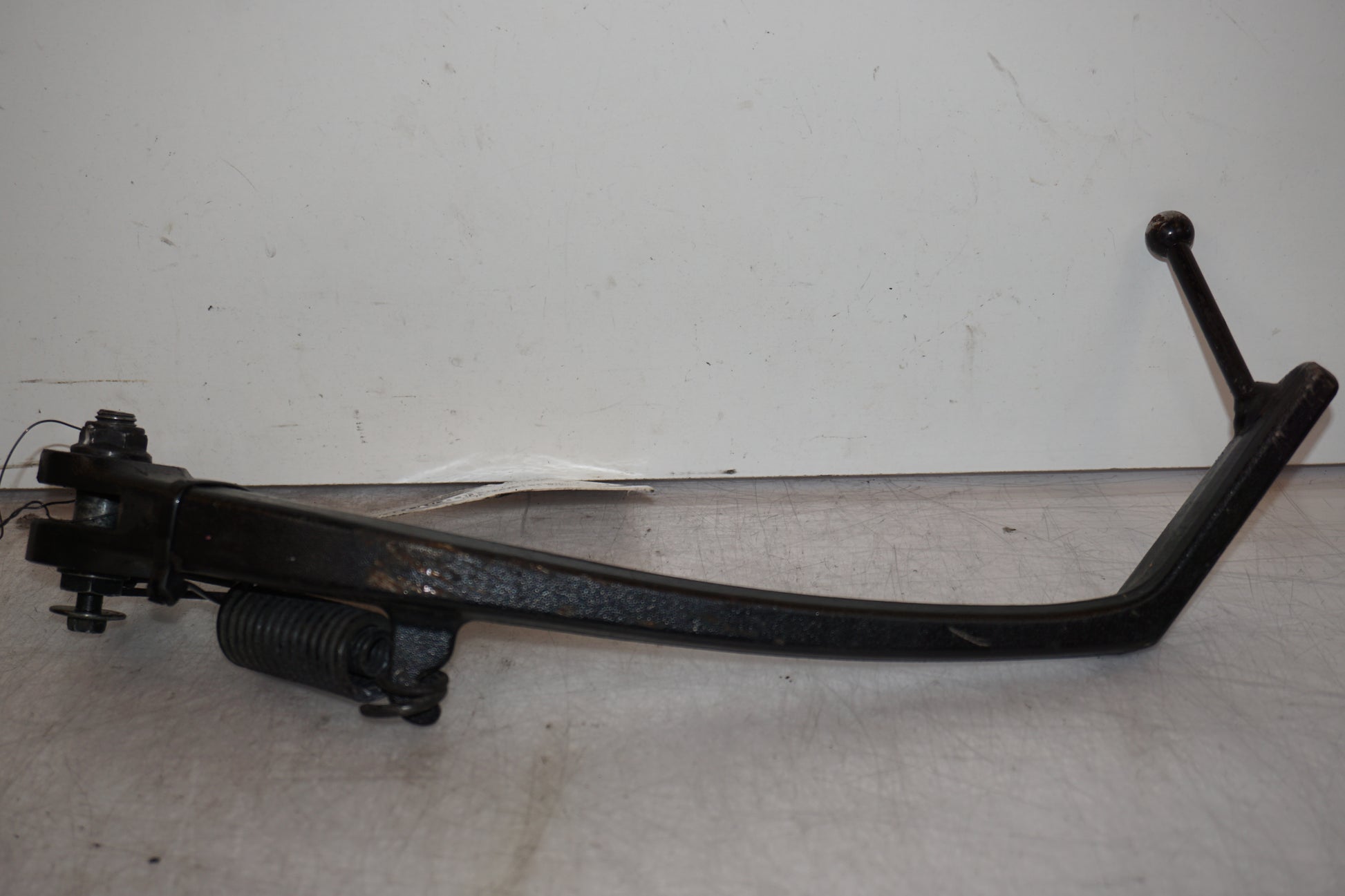 Höger sida på Sidostöd från en Honda CTX 1300 -2014 motorcykel.